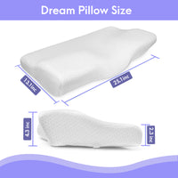 Sleepathy™ Orthopedic Dream Pillow - Set of Two